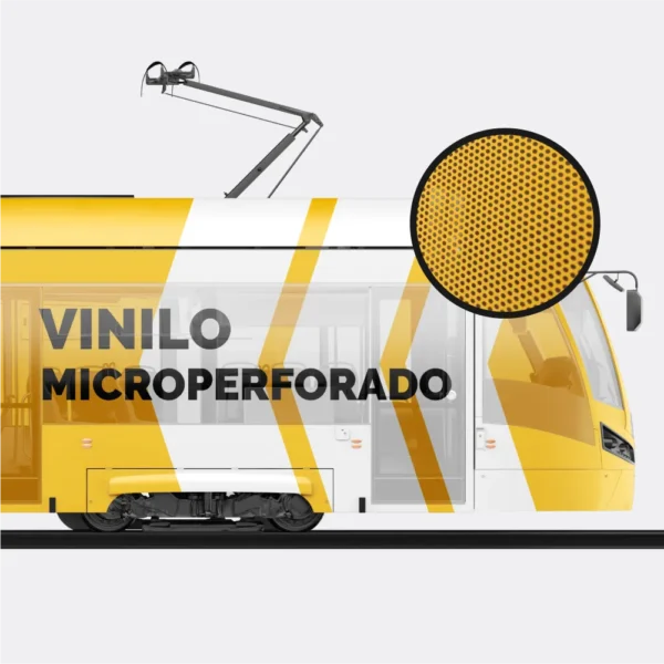 Vinilo microperforado