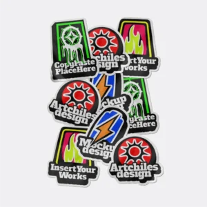 Pegatinas vinilo adhesivas